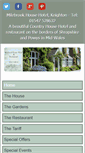 Mobile Screenshot of milebrookhouse.co.uk